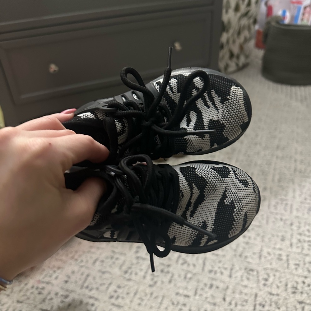 Stylish Black and White Kids Shoes